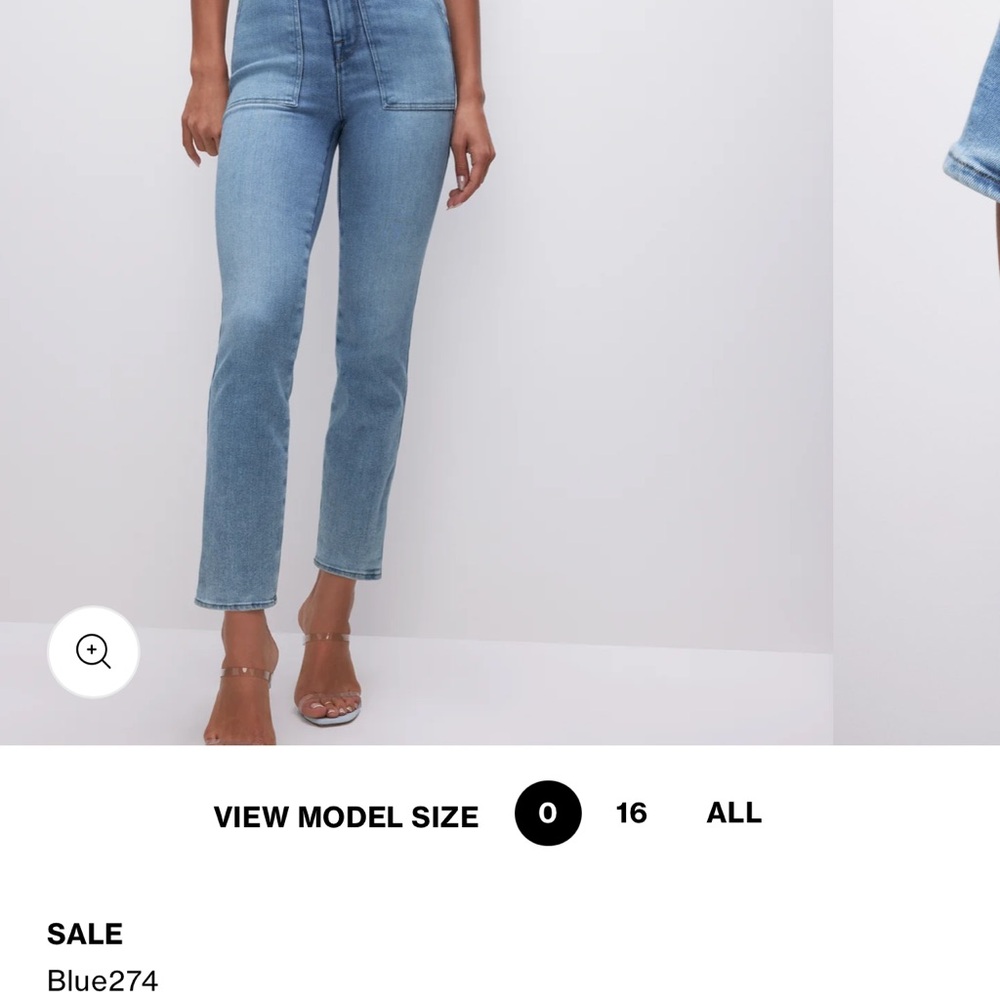 Good American denim jumpsuit NWT